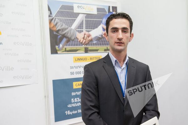 Инвестфорум по солнечной энергетике. Тигран Оханян Инвестфорум по солнечной энергетике. Тигран Оханян - Sputnik Армения