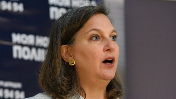 Бывший помощник госсекретаря США Виктория Нуланд в Киеве - Sputnik Армения