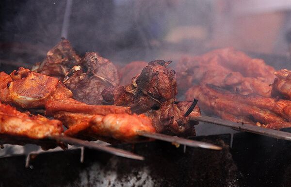 Фeстиваль шaшлыка в Ахтале - Sputnik Армения