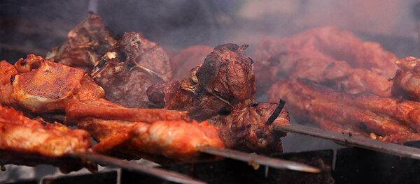 Фестиваль шашлыка в Ахтале - Sputnik Армения