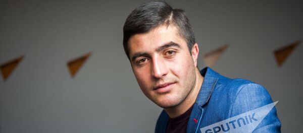 Военнослужащий Геворк Манукян - Sputnik Армения