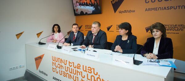 П/к, приуроченная к старту приема заявок на обучение в российских вузах за счет средств федерального бюджета в 2017-2018 учебном году П/к, приуроченная к старту приема заявок на обучение в российских вузах за счет средств федерального бюджета в 2017-2018 учебном году - Sputnik Армения