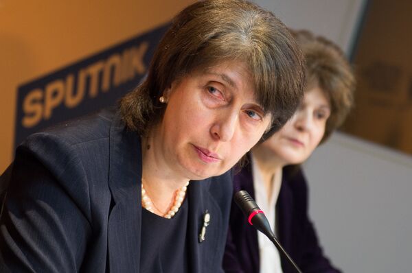 Нуне Варданян. П/к, приуроченная к старту приема заявок на обучение в российских вузах за счет средств федерального бюджета в 2017-2018 учебном году - Sputnik Армения