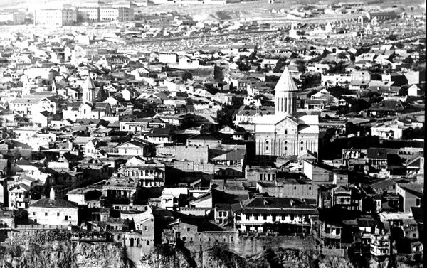 Թբիլիսիում գտնվող XIX դարի Շամխորեցոց հայկական եկեղեցին - Sputnik Արմենիա