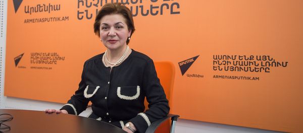 Карине Давоян в гостях у радио Sputnik Армения - Sputnik Արմենիա