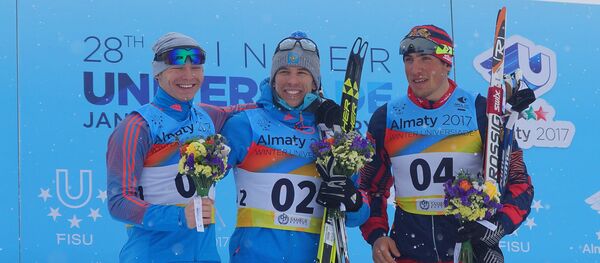 Тройка победителей на Зимней Универсиаде-2017 Тройка победителей на Зимней Универсиаде-2017 - Sputnik Армения