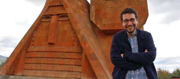 Сердар Коручу в НКР - Sputnik Армения