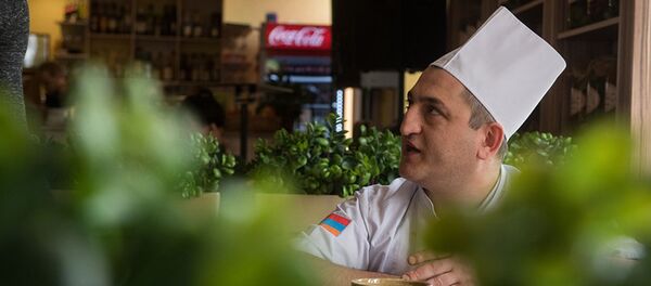 Шеф-повар Мушег Налбандян - Sputnik Армения