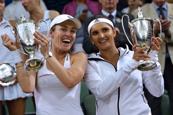 Теннис. Уимблдон - 2015. Парный разряд. Женщины. Финал Теннис. Уимблдон - 2015. Парный разряд. Женщины. Финал - Sputnik Армения