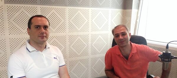 Армен Петросян и Артак Мурадян Армен Петросян и Артак Мурадян - Sputnik Արմենիա