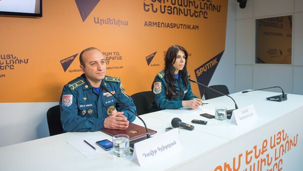 Давид Григорян и Армине Амбарцумян - Sputnik Армения