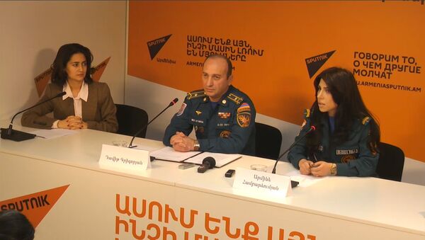 Sputnik Արմենիա մամուլի կենտրոնում կայացել է «Փրկարարական աշխատանքները Երևանում. սառցաշերտերի վերացումը և ցրտահարություններից խուսափելու խորհուրդները» թեմայով ասուլիսը - Sputnik Արմենիա