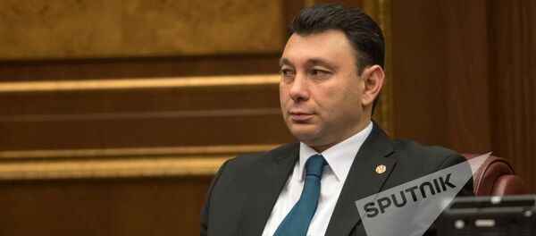 Заседание Национального собрания РА. Эдуард Шармазанов - Sputnik Армения