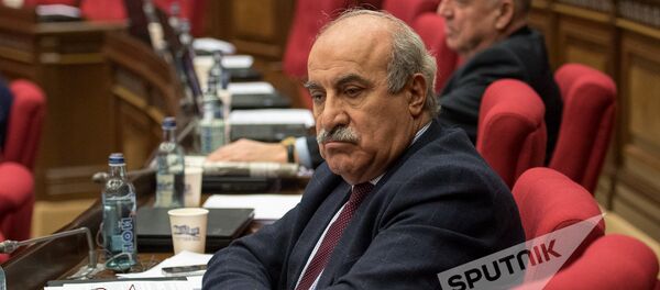 Заседание Национального собрания РА. Хосров Арутюнян - Sputnik Армения