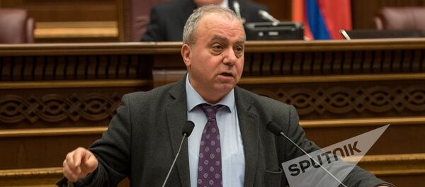 Заседание Национального собрания РА. Грант Багратян Заседание Национального собрания РА. Грант Багратян - Sputnik Армения