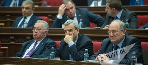 Заседание Национального собрания РА, 08.02.2017 - Sputnik Армения