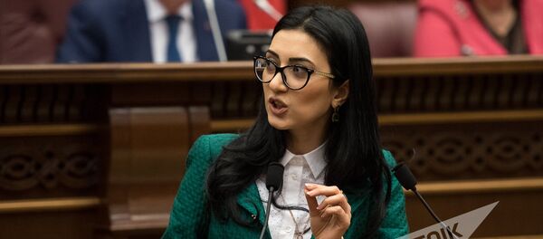 Арпине Ованнисян. Заседание Национального собрания РА, 08.02.2017 - Sputnik Армения