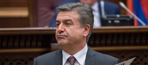 Карен Карапетян. Заседание Национального собрания РА, 08.02.2017 - Sputnik Армения