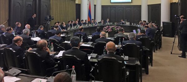 Заседание Правительства РА 09.02.2017 - Sputnik Армения