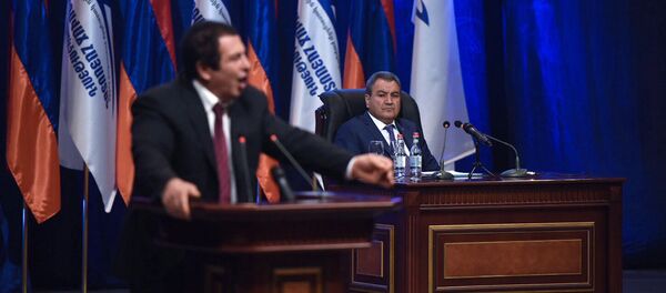 Девятый съезд партии Процветающая Армения. Ишхан Закарян - Sputnik Արմենիա