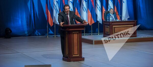 Девятый съезд партии Процветающая Армения. Гагик Царукян - Sputnik Армения