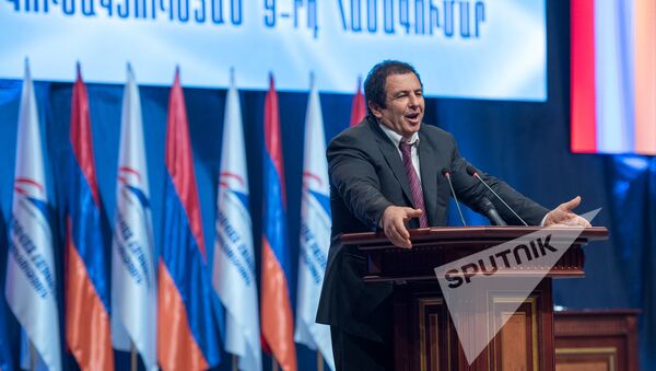 Девятый съезд партии Процветающая Армения. Гагик Царукян - Sputnik Արմենիա