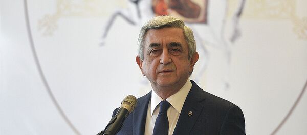 Серж Саргсян принял участие в день Св. полководца Саргиса - Sputnik Армения