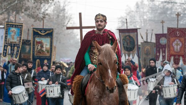 Праздник Св. Саркиса отметили в Ереване - Sputnik Արմենիա