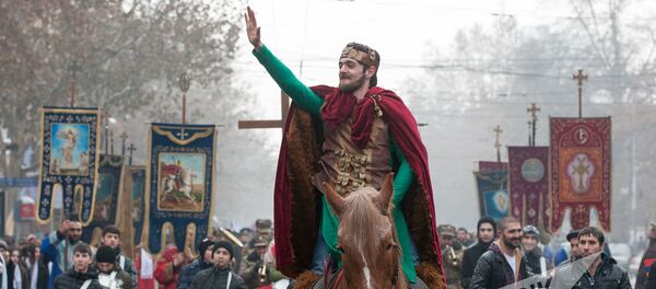 Праздник Св. Саркиса отметили в Ереване, 2017 год - Sputnik Армения