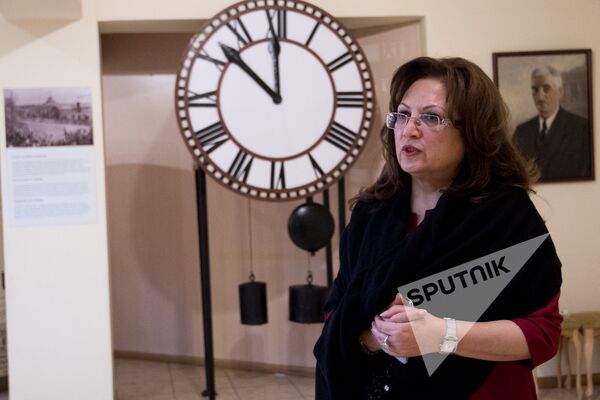 Директор Музея истории Еревана Армине Саргсян - Sputnik Армения