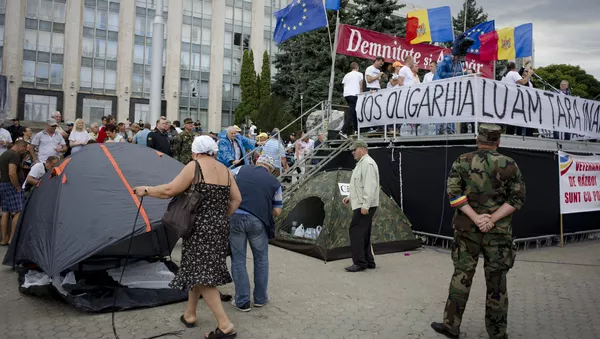 Акции протеста в Кишиневе - Sputnik Армения