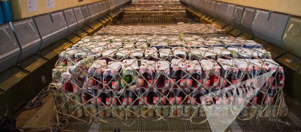 Гуманитарный груз в Сирию из Армении - Sputnik Армения