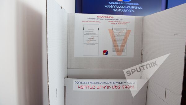 Голосвоание на выборах - Sputnik Արմենիա
