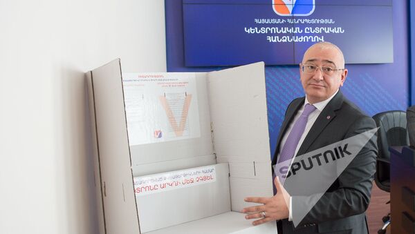 П/к по парламентским выборам в РА 2017. Тигран Мукучян - Sputnik Армения