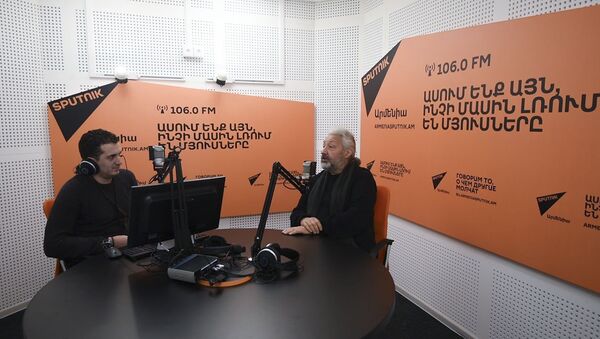 Гостем Sputnik Армения стал музыкант, режиссер, художник Стас Намин, посетивший Ереван в рамках творческих дней. - Sputnik Армения