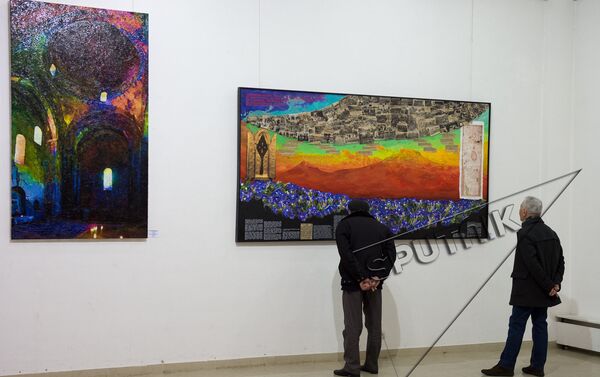 Выставка картин Стаса Намина в Ереване - Sputnik Армения