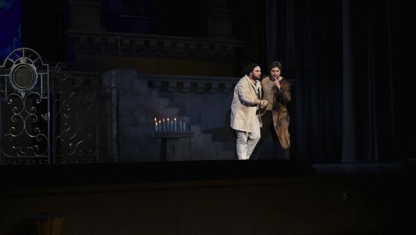 Sputnik рассказывает об опере Тоска Джакомо Пуччини в новой постановке на сцене театра оперы и балета имени Спендиаряна - Sputnik Армения