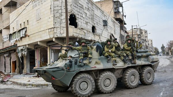 Разминирование восточных районов сирийского города Алеппо - Sputnik Արմենիա