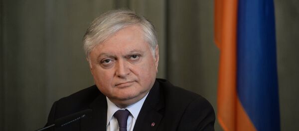 Министр иностранных дел Республики Армения Эдвард Налбандян - Sputnik Армения