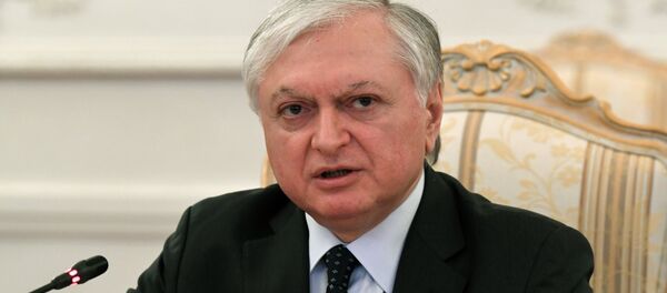 Министр иностранных дел Армении Эдвард Налбандян Министр иностранных дел Армении Эдвард Налбандян - Sputnik Արմենիա
