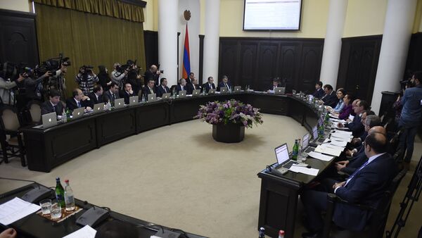 Заседание Правительства РА. 23.02.2017 - Sputnik Արմենիա