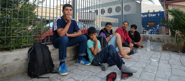 Ситуация с беженцами на греческом острове Лесбос Ситуация с беженцами на греческом острове Лесбос - Sputnik Армения