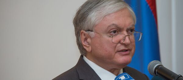 Эдуард Налбандян, министр иностранных дел Армении - Sputnik Արմենիա