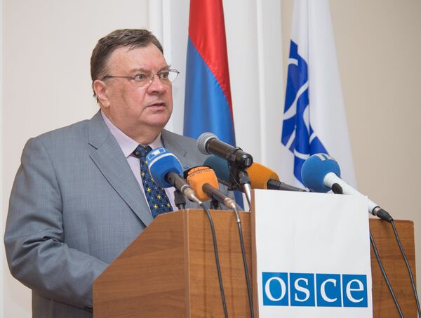 глава Ереванского офиса ОБСЕ Андрей Сорокин глава Ереванского офиса ОБСЕ Андрей Сорокин - Sputnik Армения