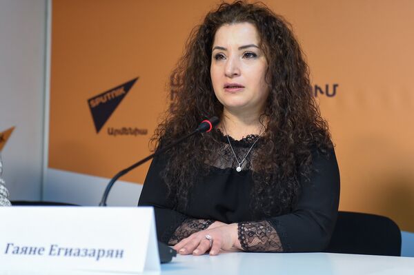 Гаяне Егиазарян Гаяне Егиазарян - Sputnik Արմենիա