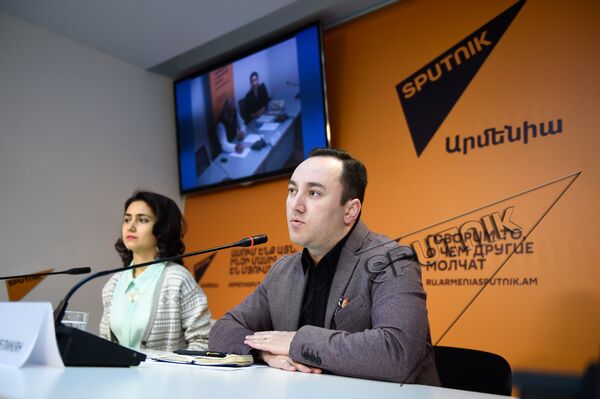 Видеомост в Sputnik Армения. Джонни Меликян - Sputnik Армения