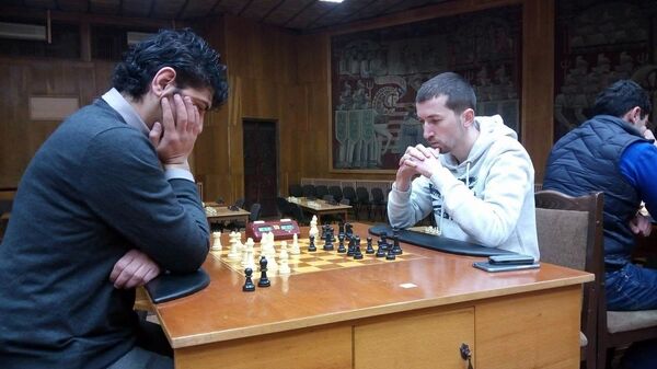 Третий чемпионат по шахматам среди работников СМИ - Sputnik Армения