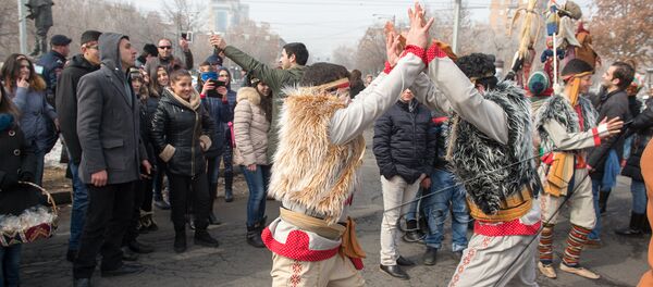 Праздник Барекендан. Армянские народные танцы. Ярхушта Праздник Барекендан. Армянские народные танцы. Ярхушта - Sputnik Армения