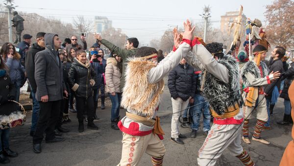Праздник Барекендан. Армянские народные танцы. Ярхушта  - Sputnik Армения