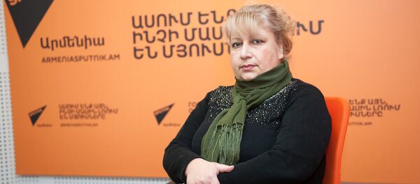 Рима Абраамян в гостях у радио Sputnik Армения Рима Абраамян в гостях у радио Sputnik Армения - Sputnik Արմենիա